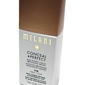 Milani Conceal + Perfect Sun Kissed Liquid Bronzing Drops - 110 Light